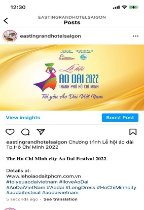 Các hoạt động hưởng ứng Lễ hội Áo dài Thành phố Hồ Chí Minh lần thứ 8 năm 2022 - Hình 19