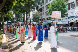 Quận 5 - Các hoạt động hưởng ứng Lễ hội Áo dài Thành phố Hồ Chí Minh lần thứ 8 năm 2022 - Hình 11