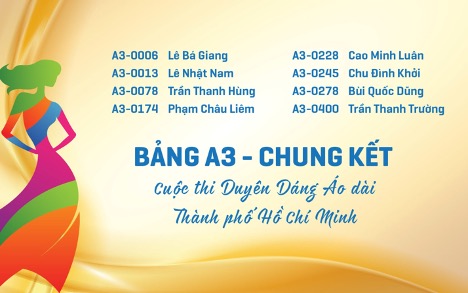 Kết quả vòng Bán kết Cuộc thi Duyên dáng Áo dài Thành phố Hồ Chí Minh lần thứ 8 năm 2022 - Hình 4 Kết quả vòng Bán kết Cuộc thi Duyên dáng Áo dài Thành phố Hồ Chí Minh lần thứ 8 năm 2022 - Hình 4