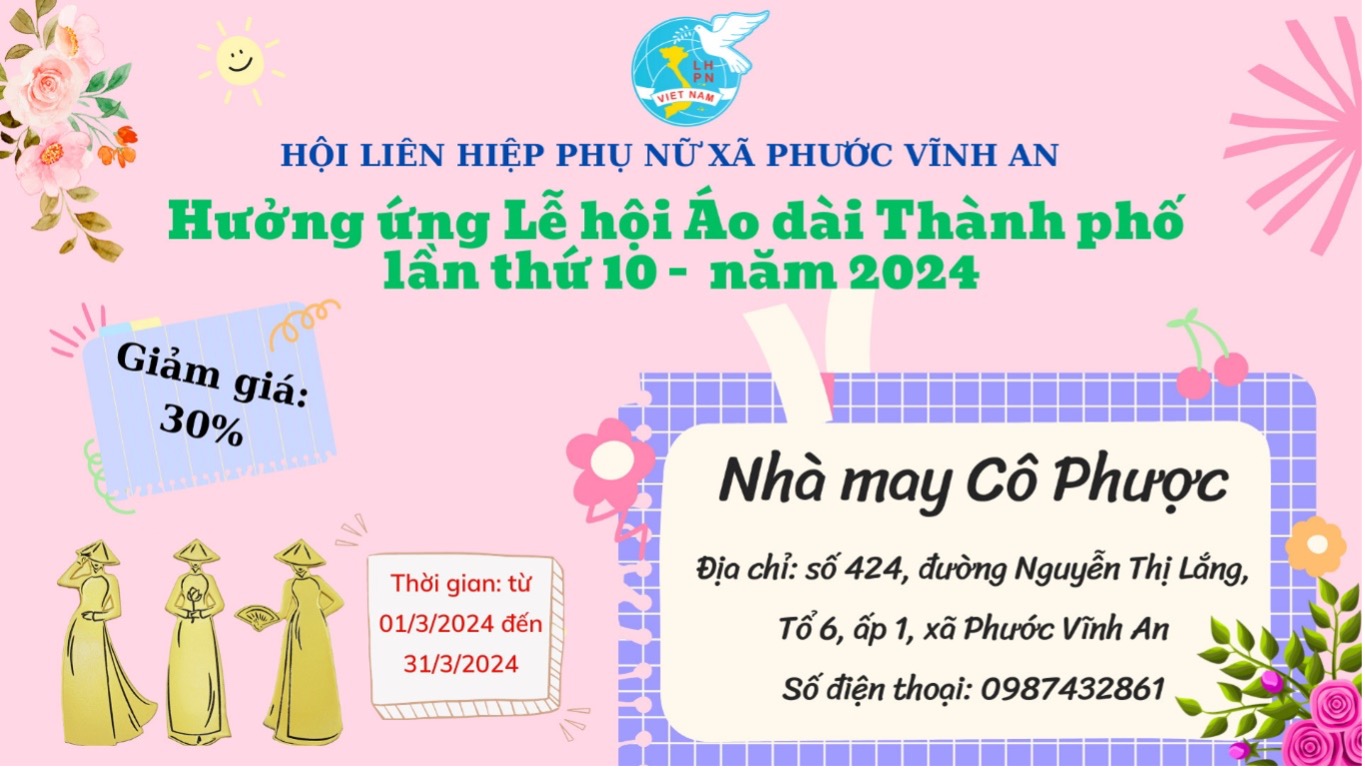 HÀNG TRĂM NHÀ MAY, CỬA HÀNG BÁN VẢI TRÊN ĐỊA BÀN TPHCM THAM GIA HƯỞNG ỨNG LỄ HỘI ÁO DÀI THÀNH PHỐ HỒ CHÍ MINH LẦN THỨ 10 NĂM 2024, GIẢM GIÁ TỪ 5% - 50% - Hình 2